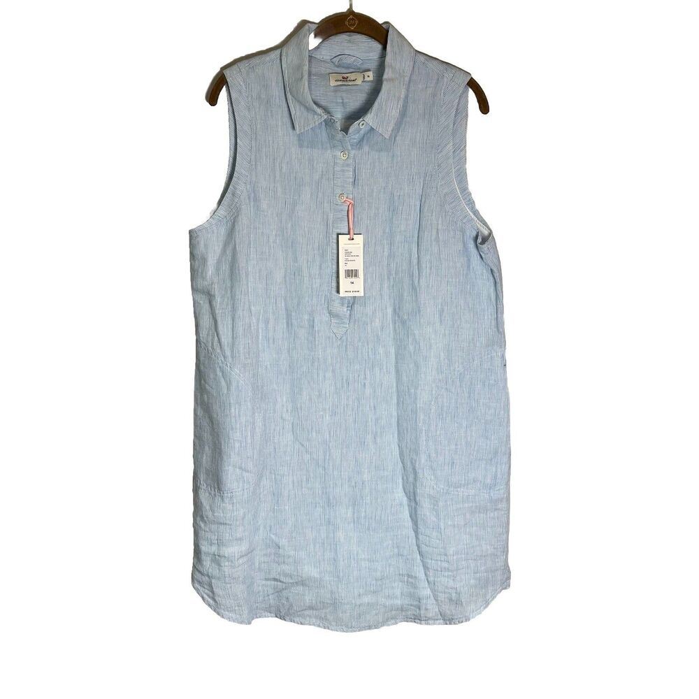 Vineyard Vines Light Blue Mini Dress
